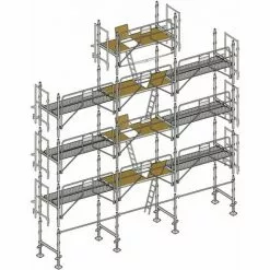 Échafaudage Altrad Façadier 88 M²