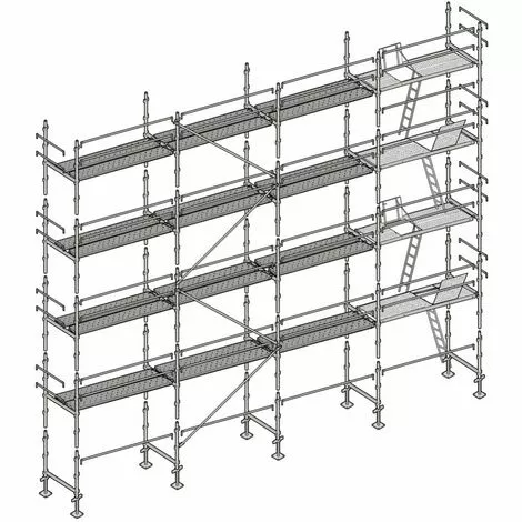 Échafaudage Altrad Façadier 130 M² 8 Échafaudage Altrad Façadier 130 M² -Altrad Magasin de vente 29295539 1