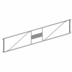 ALTRAD - Garde-corps Fixe 3m - Gamme échafaudage Multidirectionnel - MULTIVIT+ 1&2- Réf: N1723